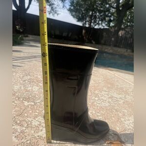 Hunter Rainboot- Wedge Size 7M/8F EU39- Kellen Style